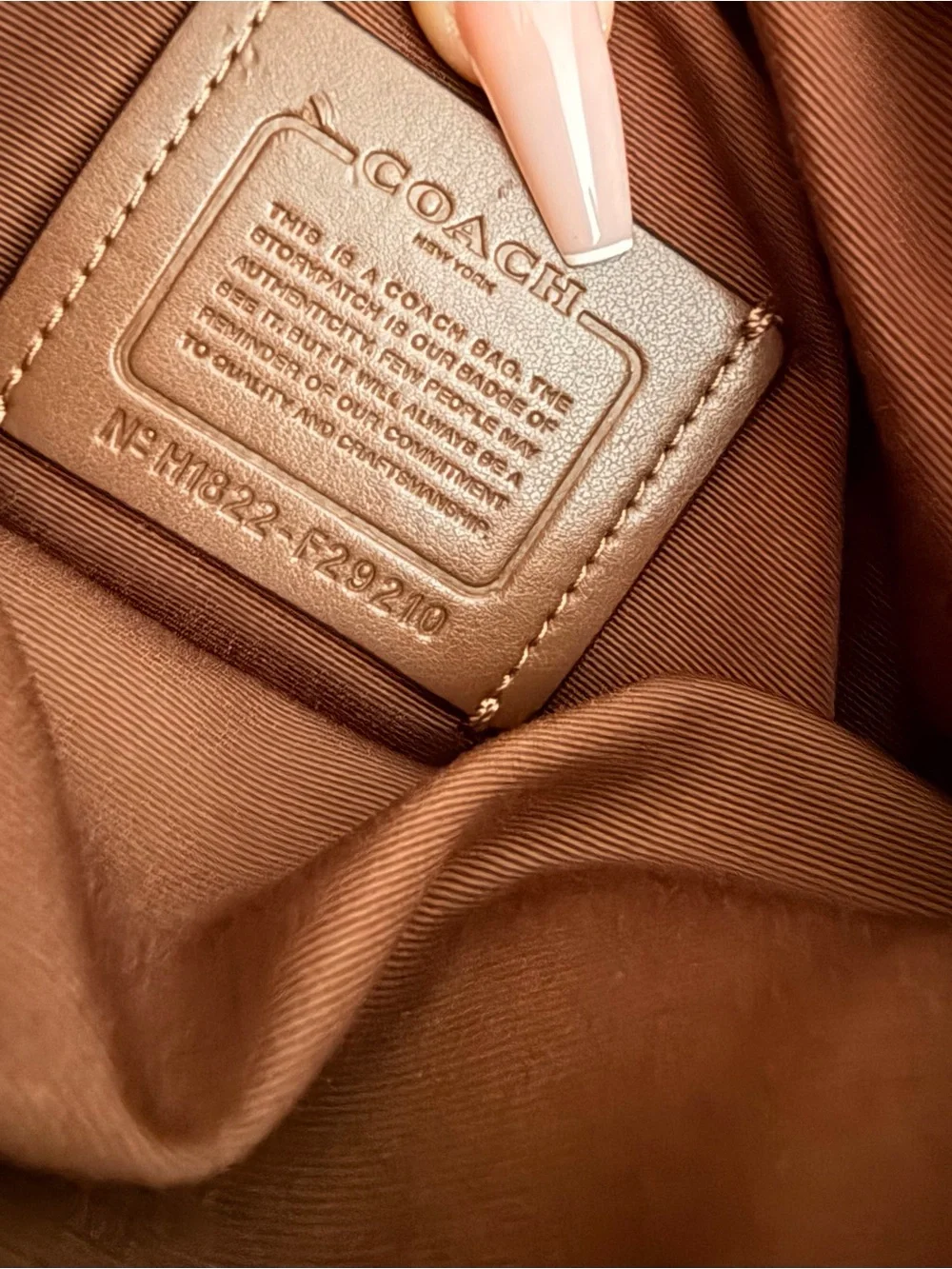 Coach classic signature